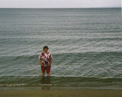 wenn schon am Meer, ab ins Wasser